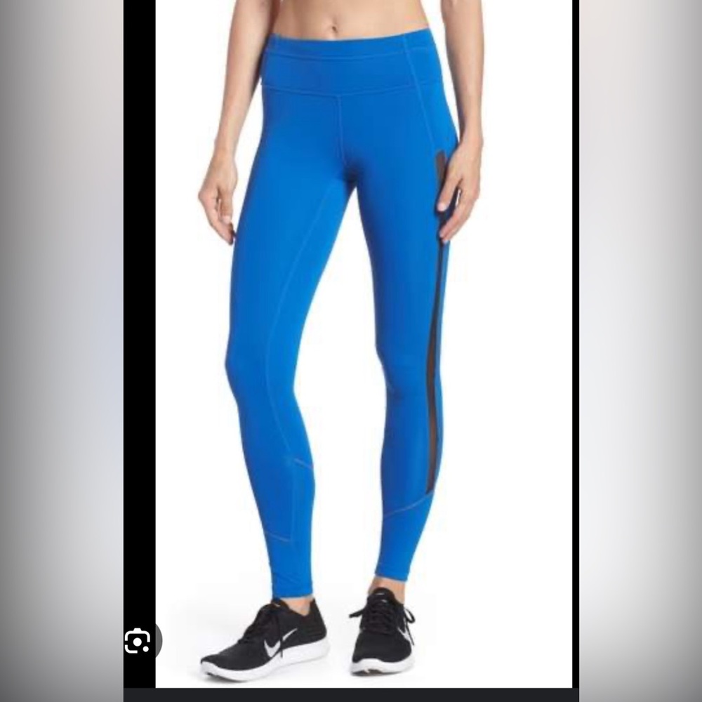 Zella Blue Ankle Length Leggings
